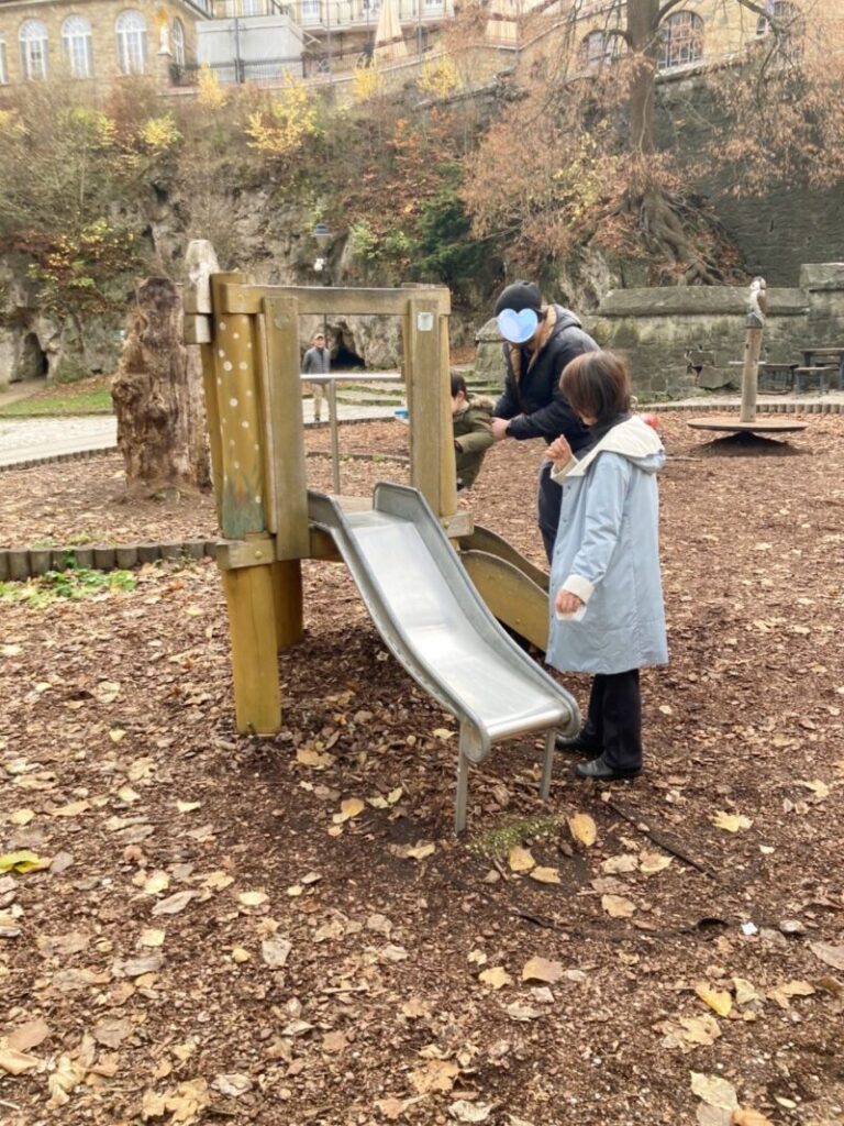 ハンガリーのリラフレドにある段々庭園にある公園