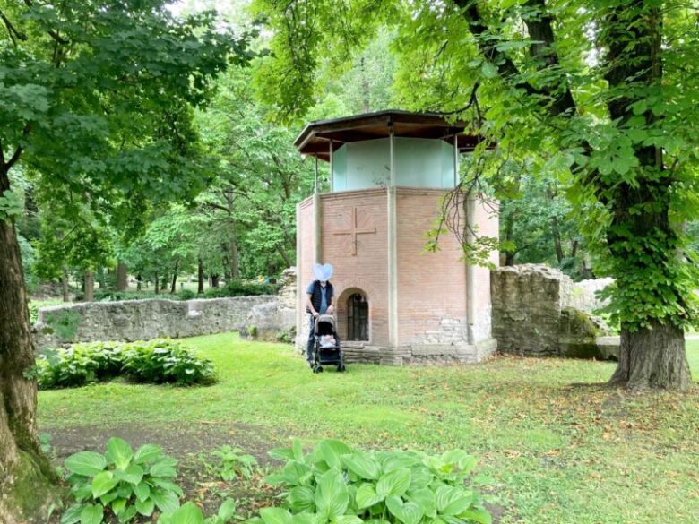 ブダペストのマルギット島のドミニコ会修道院跡