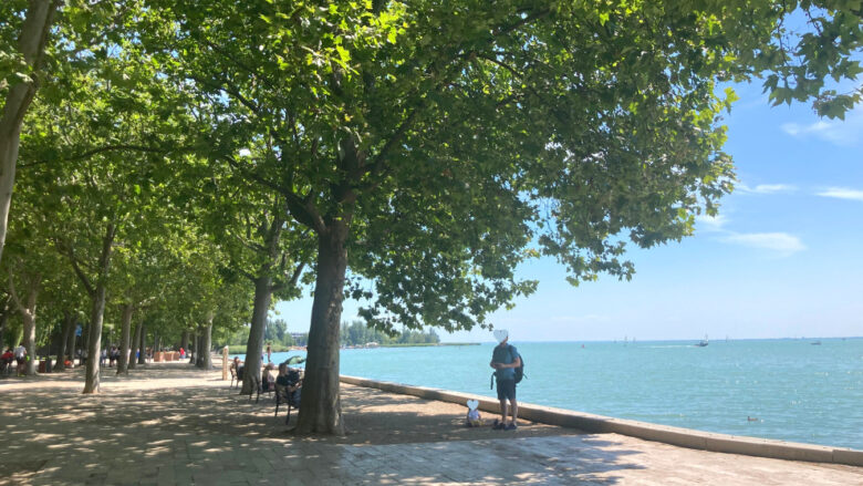 バラトン湖の景色
