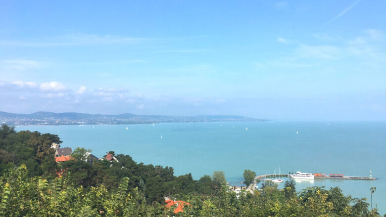 バラトン湖の景色