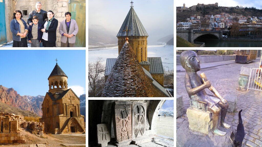アルメニアとジョージアを旅した時の画像