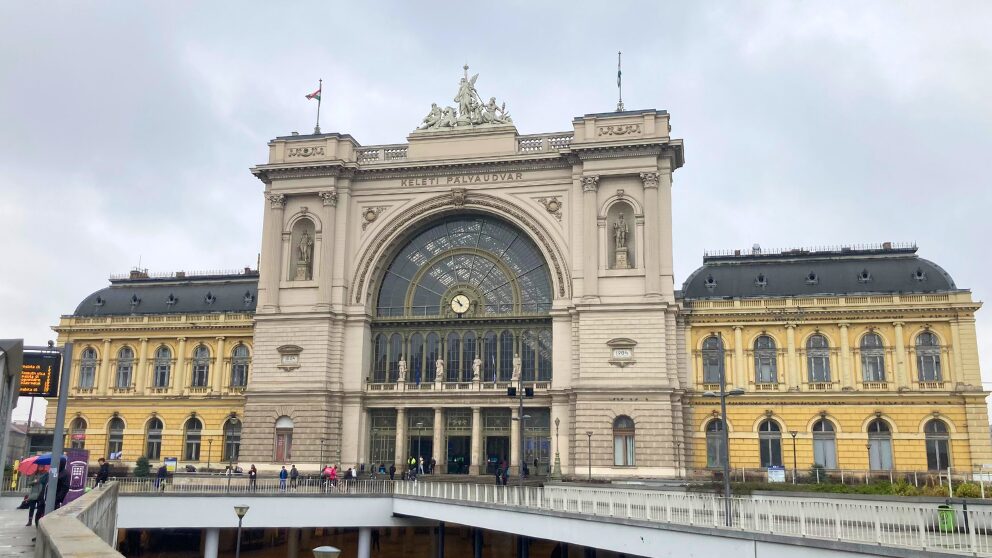 ブダペスト東駅の駅舎