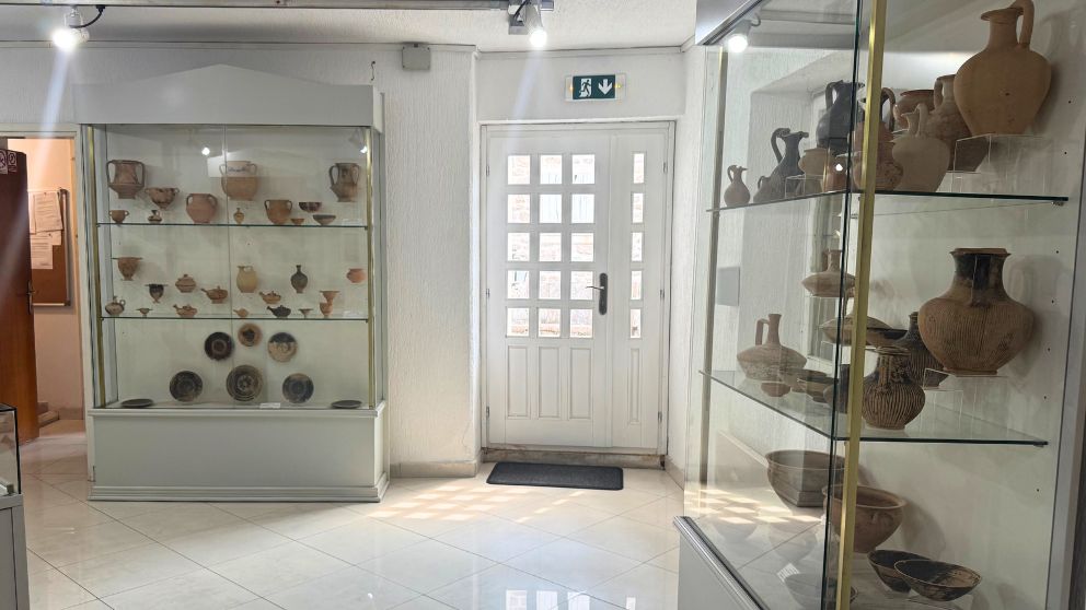 モンテネグロの人気観光地、ブドヴァの旧市街にあるブドヴァ市立博物館の展示物