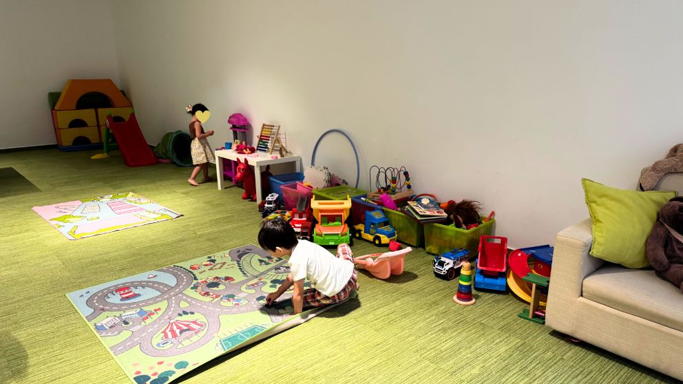 ハンガリーのヴェレンツェ湖（Gardony)にあるVital Hotel Nautisの子供の遊び部屋