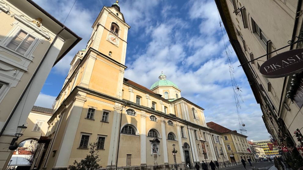 リュブリャナ大聖堂の外観