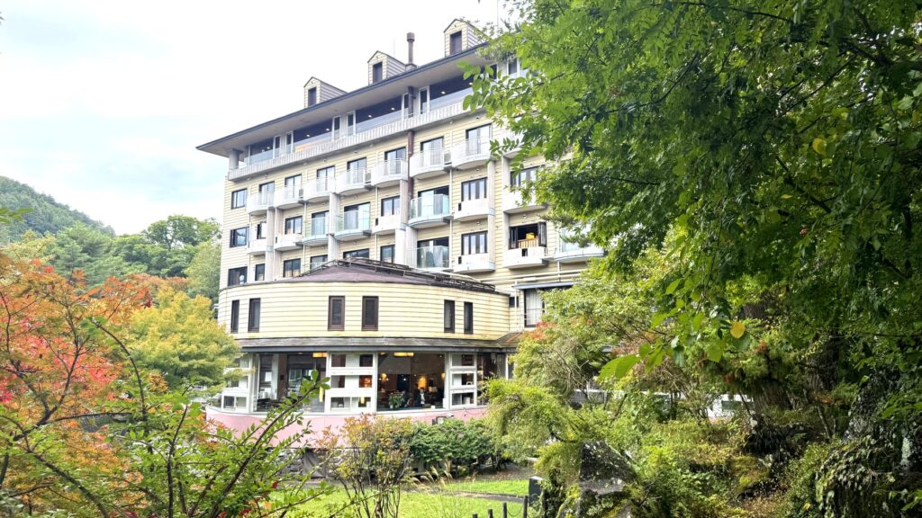 富士レークホテルの外観