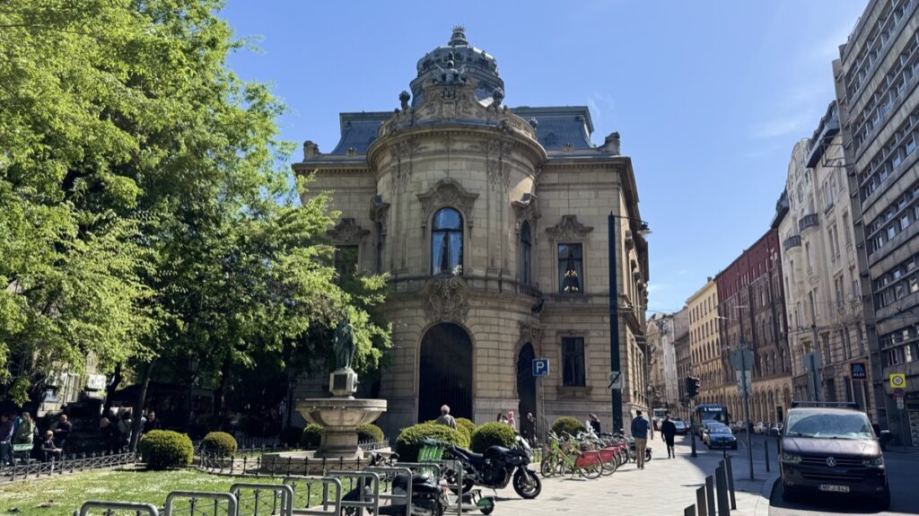 ブダペスト、サボー・エルヴィン図書館の外観